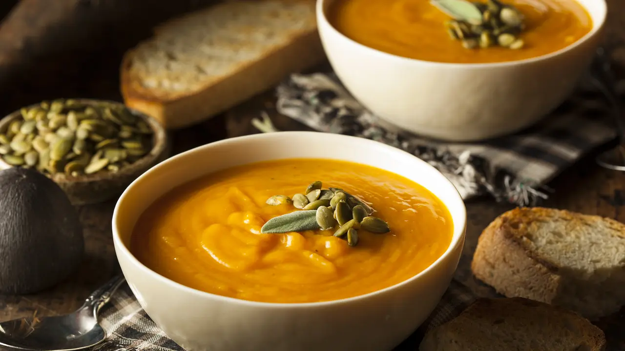 resep butternut pumpkin soup