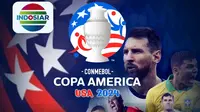Indosiar bakal menyiarkan secara eksklusif kompetisi sepak bola utama benua Amerika, Copa America USA 2024, yang bergulir mulai 21 Juni&nbsp;hingga 15 Juli 2024 mendatang. (Istimewa)