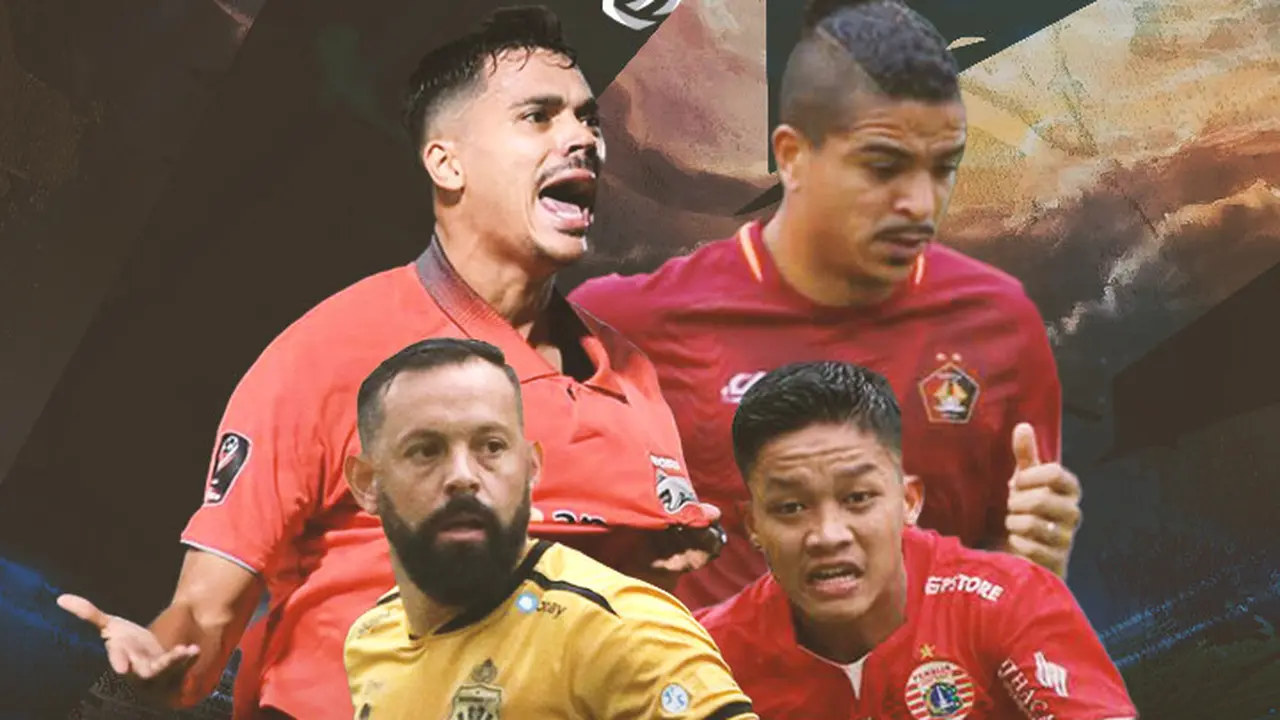 Liga 1 - Matias Mier, Ilham Rio Fahmi, Anderson Nascimento, Matheus Pato