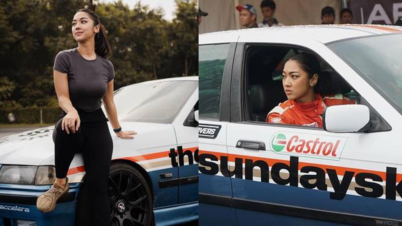 Jadi Impian Sejak Lama, Ini 7 Gaya Selebgram Anindita Hidayat Saat Ngedrift