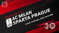 AC Milan vs Sparta Prague (Liputan6.com/Abdillah)