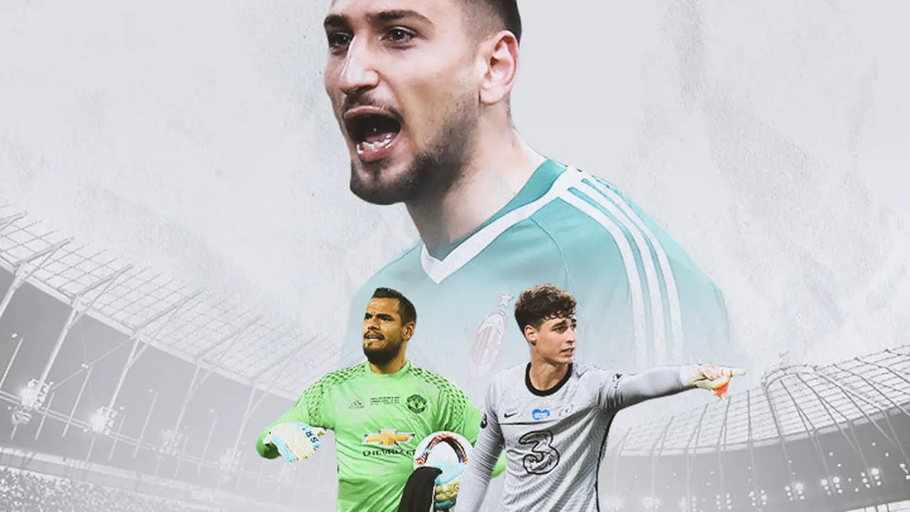 Ilustrasi - Gianluigi Donnarumma, Sergio Romero, Kepa Arrizabalaga