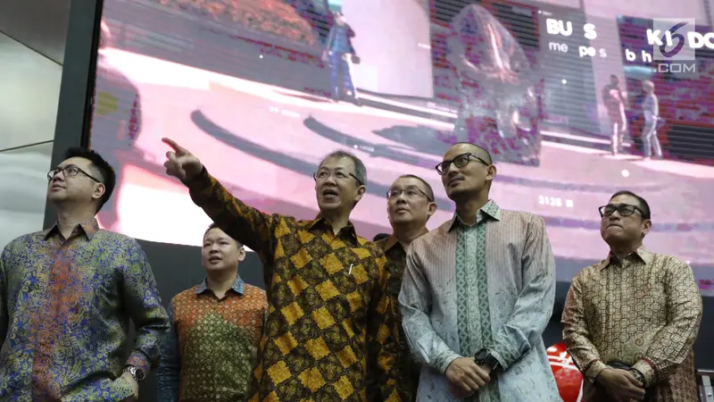 20170602-Sandiaga Uno Buka Perdagangan Bursa-Angga