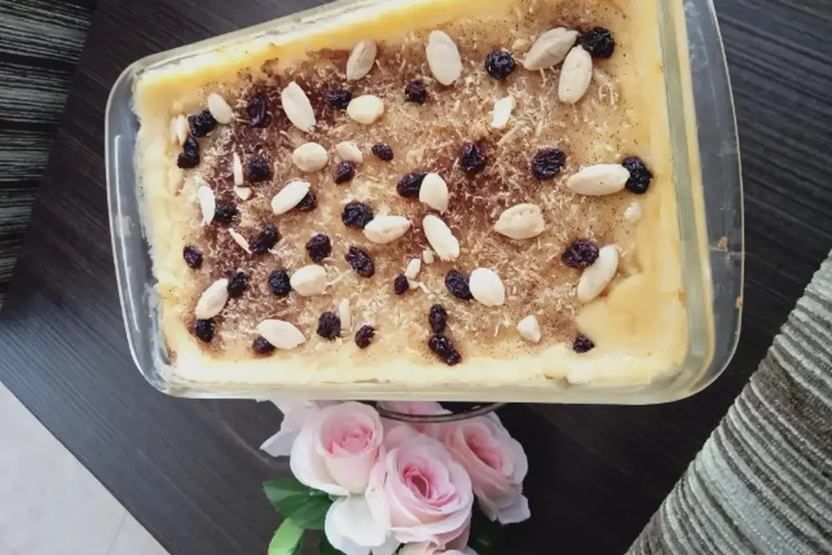Klappertart Rendah Kolesterol tanpa Telur (Foto: Debby Welong on Cookpad)