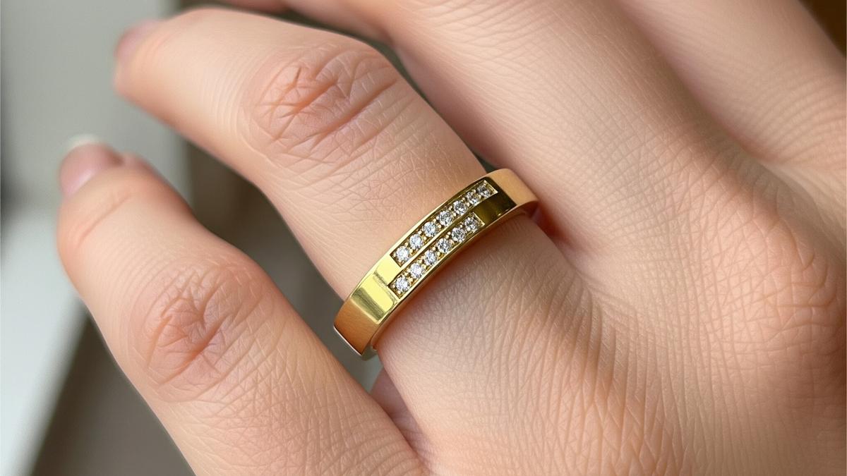Rekomendasi Model Cincin Emas 10 Gram Desain Mewah, Investasi Berkelas Penuh Gaya
