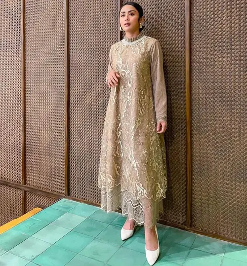 dress brokat kombinasi satin 7 Brokat kombinasi satin ideas
