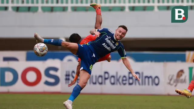 Foto: David da Silva Cetak Gol Tunggal ke Gawang Borneo FC, Persib Belum Terkalahkan Bersama Luis Milla di BRI Liga 1