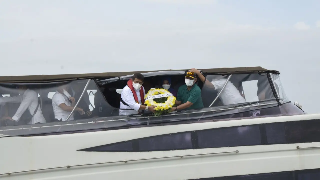 Sriwijaya Air Gelar Peringatan 1 Tahun Insiden Jatuhnya SJ-182 di Perairan Kepulauan Seribu
