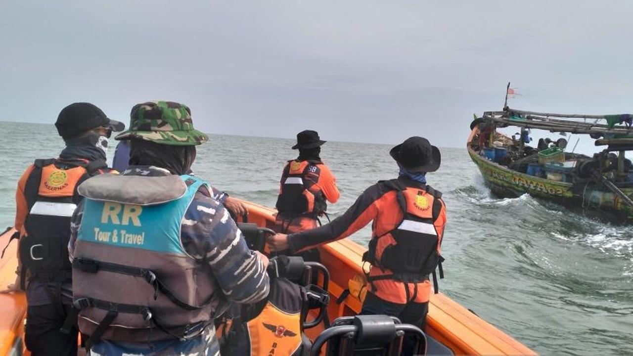 Pencarian Nelayan Hilang Lampung Timur Terkendala Cuaca Ekstrem