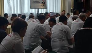 Acara mengenang lima tahun wafatnya Wismoyo Arismunandar di kantor KONI Pusat, Jakarta, Rabu (20/5/2026). (Bola.com/Hery Kurniawan)