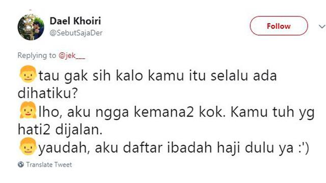 Deretan Rayuan Gagal Gombal ala Warganet, Bikin Ngenes tapi Ngakak