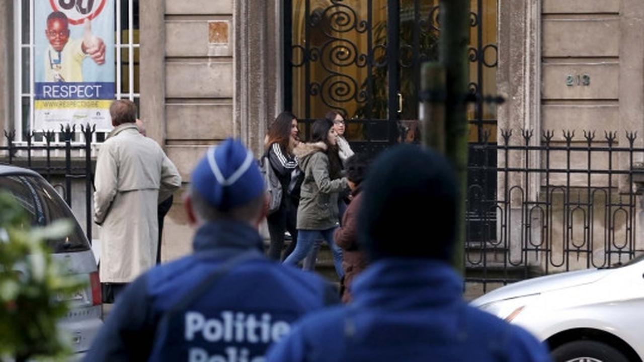 Waspada teror, sekolah di Belgia dijaga ketat polisi