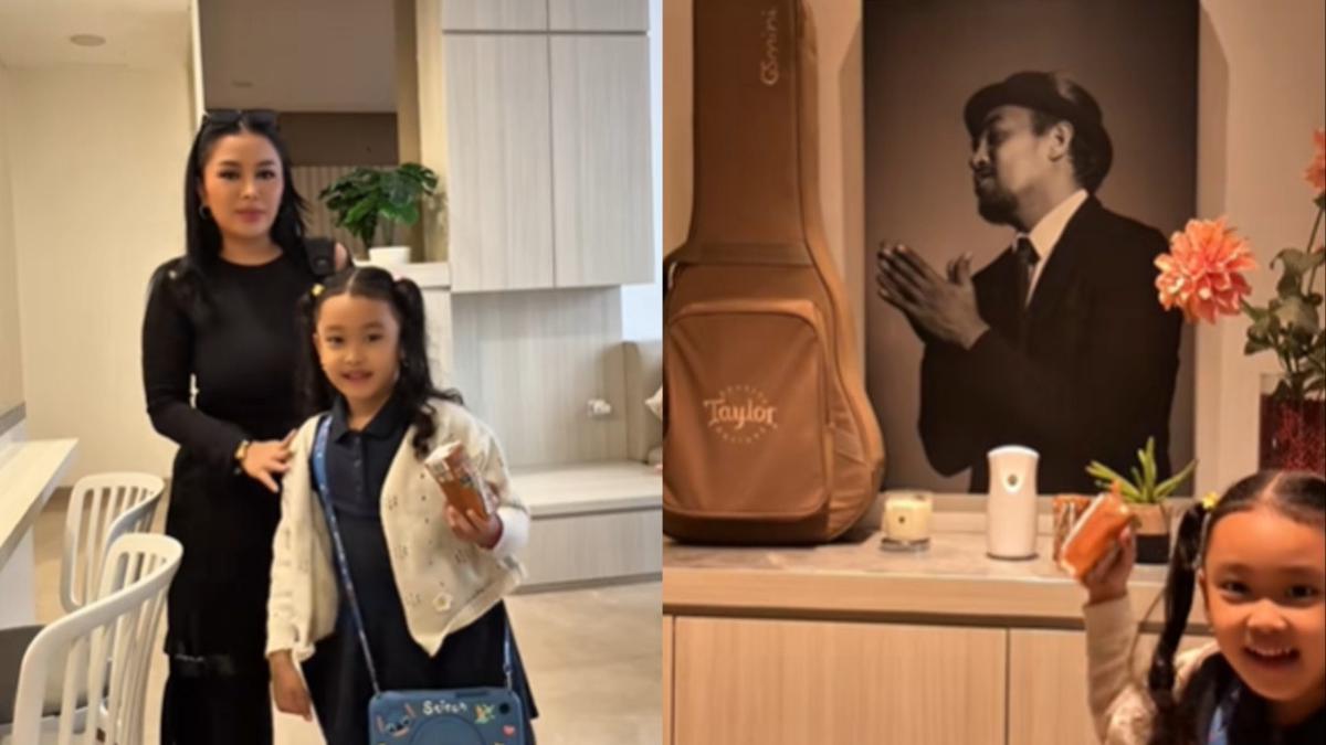 6 Potret Rumah Mutia Ayu dan Gewa Putri Glenn Fredly, Hadirkan Foto Mendiang