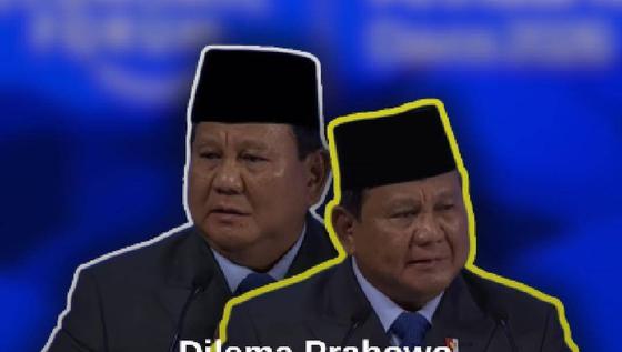 Pegang Dada, Prabowo Dilema Dengar Survei Rakyat Indonesia Paling Bahagia Tapi Menyedihkan