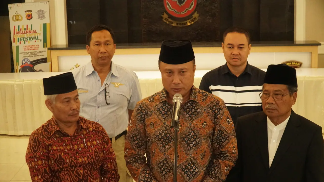 Konferensi Pers Mapolda Jabar