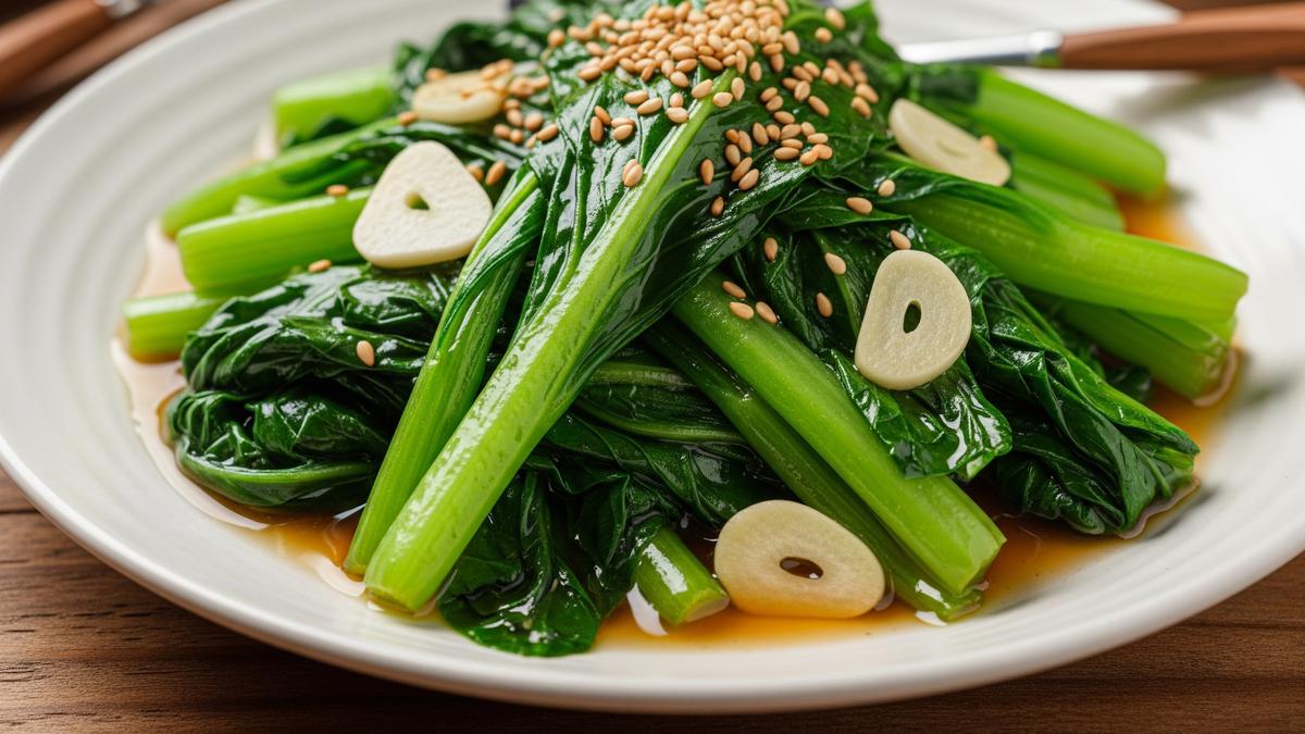 Cara Menumis Sawi Hijau dengan Minyak Wijen untuk Aroma Oriental, Simak Rahasia Hidangan Chinese Lainnya