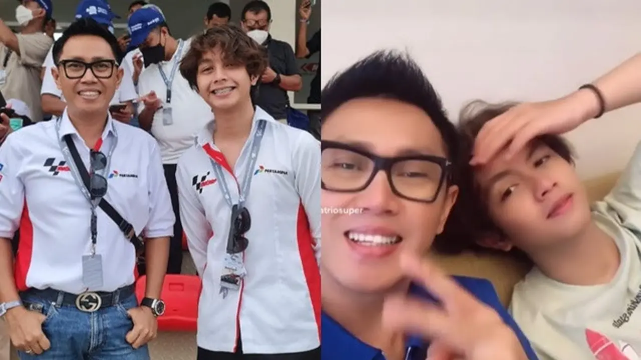 6 Potret Kebersamaan Eko Patrio dan Putra Bungsunya Cannavaro, Kompak
