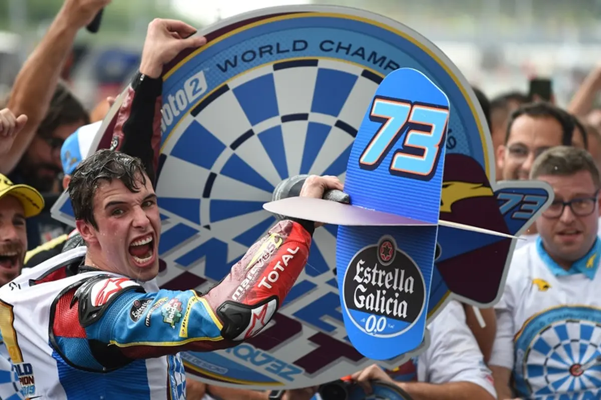 Pembalap EG 0,0 Marc VDS, Alex Marquez.