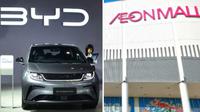 Genjot Penjualan di Jepang, BYD Gandeng AEON untuk Pasarkan Mobil Listrik (Asia Nikkei)