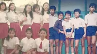 Anak sekolah zaman dulu. (Instagram/@perfectlifeid/@indojadulbanget)