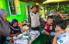 TNI Gencarkan Layanan Kesehatan di Tapanuli Tengah Pasca-Bencana, Warga Terdampak Banjir dan Longsor Terbantu