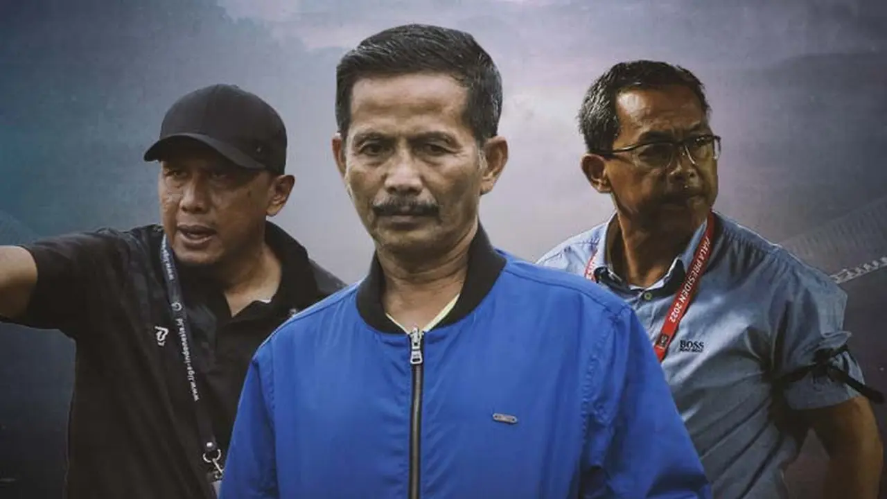 Ilustrasi - Rahmad Darmawan, Djadjang Nurdjaman, Aji Santoso