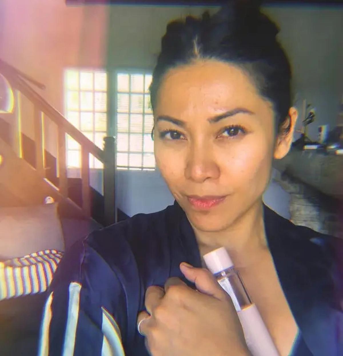 6 Potret Anggun C Sasmi Tanpa Makeup, Sebut Tak Jalani Botox dan Filler