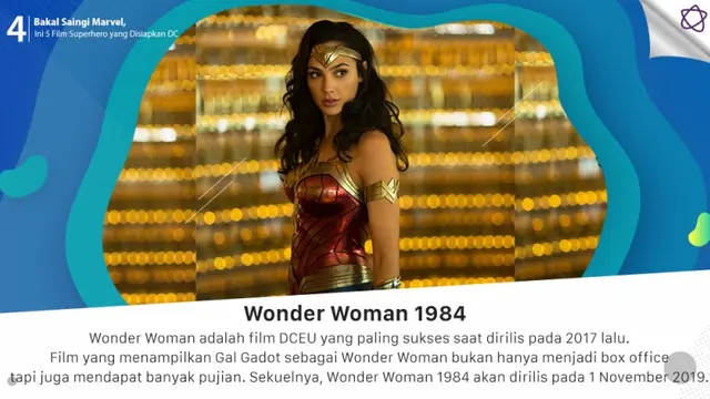 [Bintang] Bakal Saingi Marvel, Ini 5 Film Superhero yang Disiapkan DC