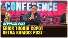 Ketua Umum PSSI, Erick Thohir, resmi mencopot Eko Hendro Prasetyo dari posisi Ketua Komite Disiplin (Komdis) PSSI. Posisinya kini digantikan oleh Umar Husein, sementara Ali Mukartono tetap menjabat sebagai Ketua Komite Banding.