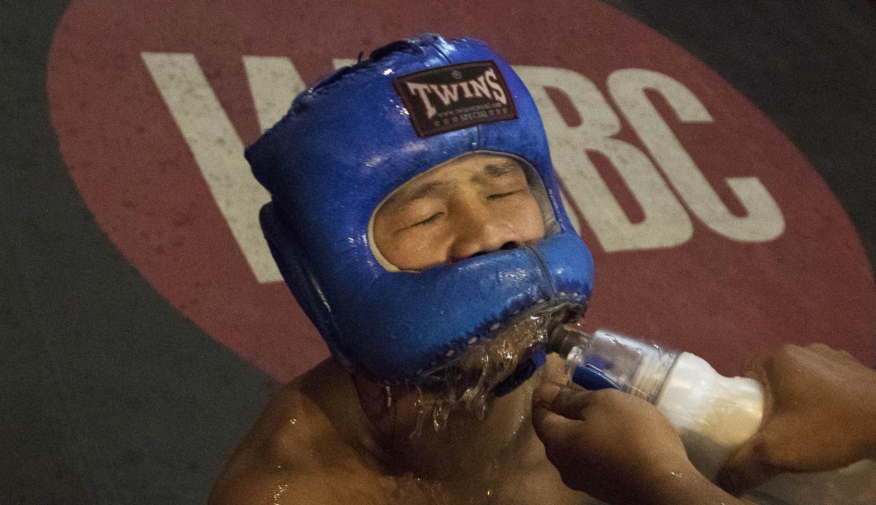 Dari rekaman itulah, Daud mengetahui kelemahan-kelemahan Kato. (Bola.com/Vitalis Yogi Trisna)