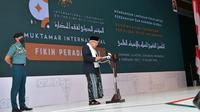 Wakil Presiden Ma’ruf Amin menghadiri acara Muktamar Internasional Fiqih Peradaban di Surabaya, yang menjadi rangkaian Resepsi 1 Abad Nahdlatul Ulama (NU). (Dok. Istimewa)