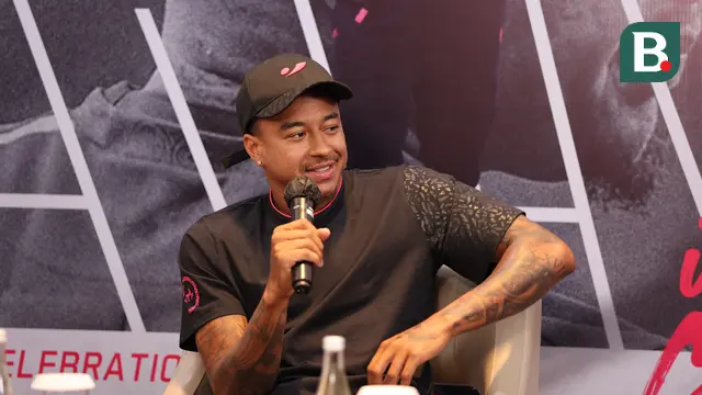 Jesse Lingard berkunjung ke Indonesia.