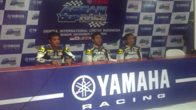 Pembalap "Merah Putih" Berjaya di Yamaha ASEAN Cup Race