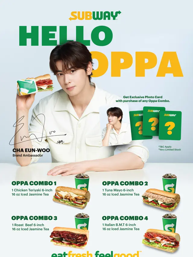 Subway X Cha Eun Woo
