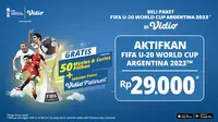 Nonton Live Streaming Piala Dunia U-20 Argentina 20 Mei - 11 Juni 2023 , Berlangganan Vidio Sekarang