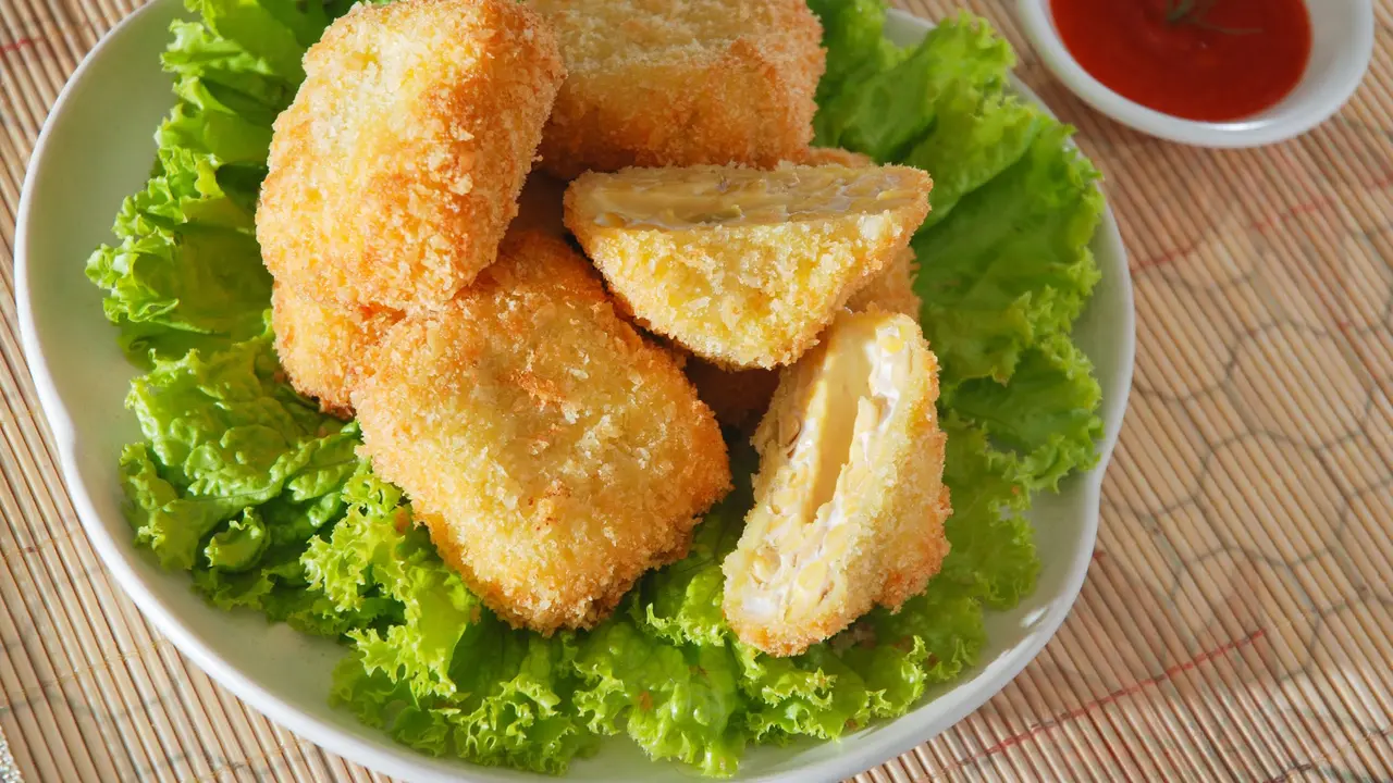 ilustrasi nugget padat