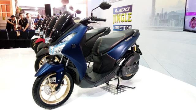 PT Yamaha Indonesia Motor Manufacturing (YIMM) secara resmi memperkenalkan tampilan baru Lexi S di JIExpo Kemayoran, Jakarta, Sabtu (29/6/2019).
