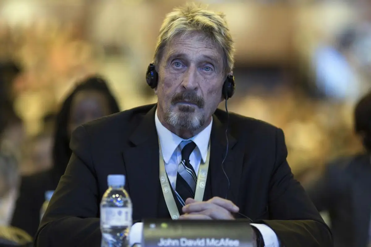 John McAfee sang pencipta software antivirus McAfee. (AP)
