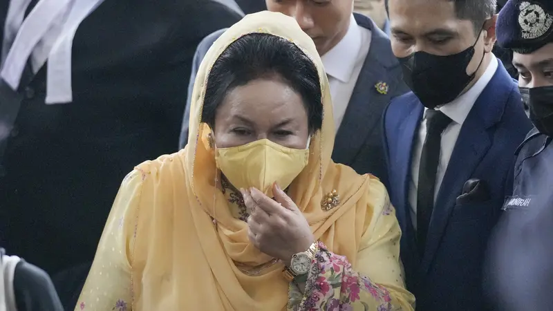 Sidang Vonis Istri Mantan PM Malaysia Najib Razak