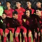 Timnas Indonesia U-23 saat menghadapi PSIM dalam uji coba di Stadion Sultan Agung, Bantul (2/6/2019). (Bola.com/Vincentius Atmaja)