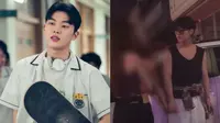 Viral Video Choi Hyun Wook berpegangan tangan sambil merokok. (Dok: Kbizoom)