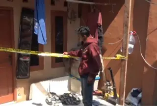 Lokasi Pembunuhan Anak Punk di Bekasi (Antara)