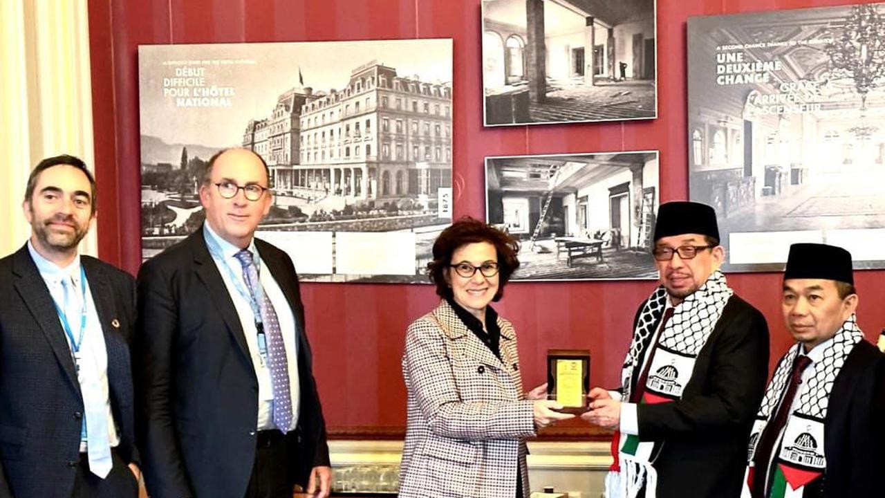 Fraksi PKS DPR RI melakukan pertemuan dengan Wakil Komisaris Tinggi Hak Asasi Manusia PBB (OHCHR) Nada al Nashif di Jenewa Swiss pada Kamis 30 November 2023.