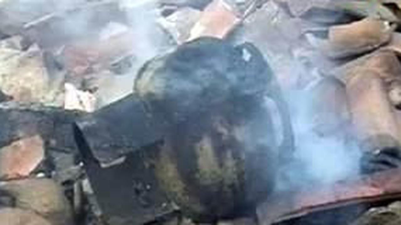Tabung Gas Meledak, Warung Langsung Runtuh dan 6 Orang Luka-Luka