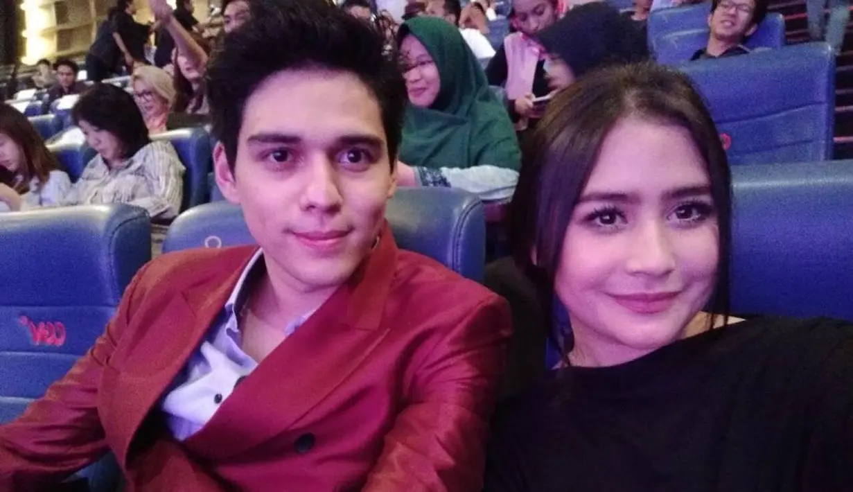 <p>"Tapi cantik kok. Bagus, lebih cepet ready nya, biasa kan heuh," ujar Maxime Bouttier, kekasih Prilly Latuconsina. (Instagram/prillylatuconsina96)</p>