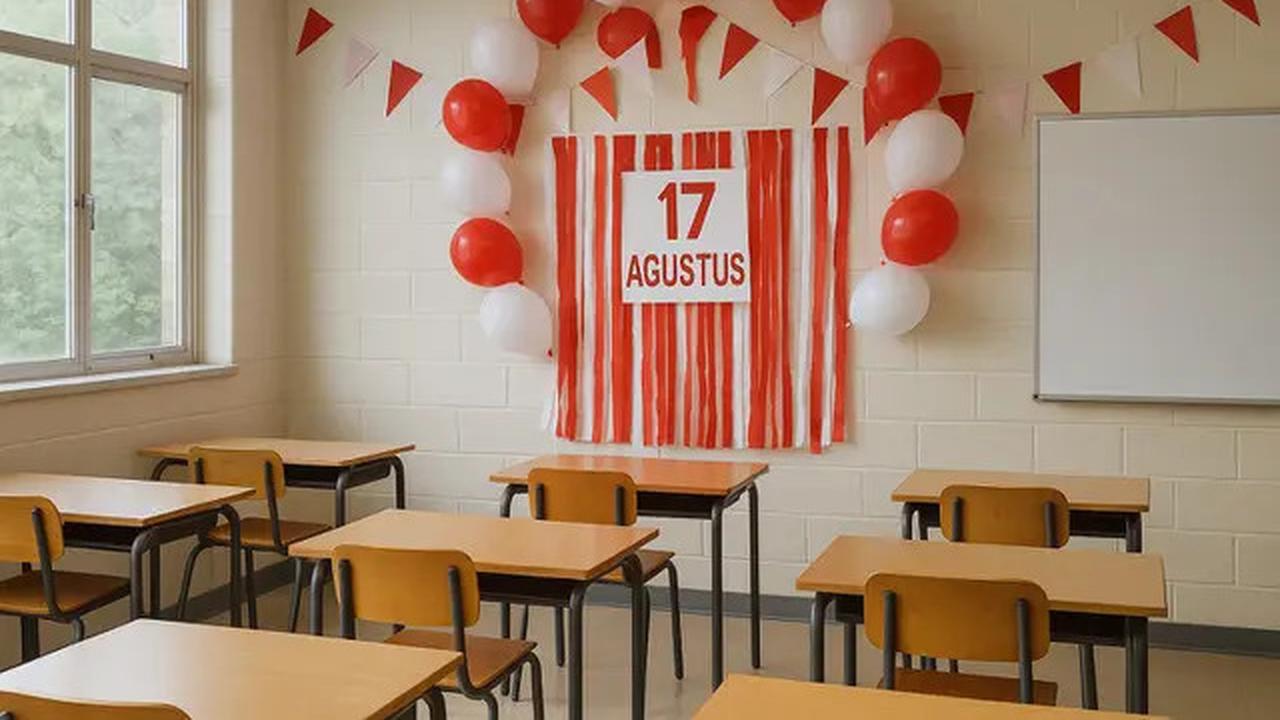 8 Ide Hiasan Dinding Kelas untuk 17 Agustus, Meriah dan Kreatif