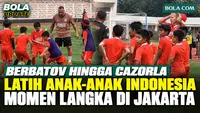 Dimitar Berbatov hingga Santi Cazorla, Legenda MU dan Arsenal Latih Anak-Anak Indonesia di Jakarta