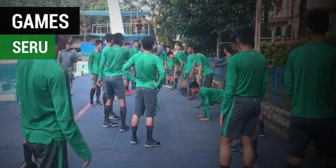 VIDEO: Games Seru Timnas Indonesia U-19 Sebelum Hadapi Thailand