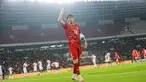 Pemain Timnas Indonesia, Ole Romeny, saat melawan Mozambik pada FIFA Matchday di Stadion Utama Gelora Bung Karno (SUGBK), Jakarta, pada Selasa (9/6/2026). (Bola.com/Bagaskara Lazuardi)