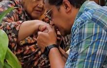 Usai Hitung Quick Count, Dede Yusuf Cium Tangan dan Minta Doa Orangtua 'Jangan Pergi ke Dukun